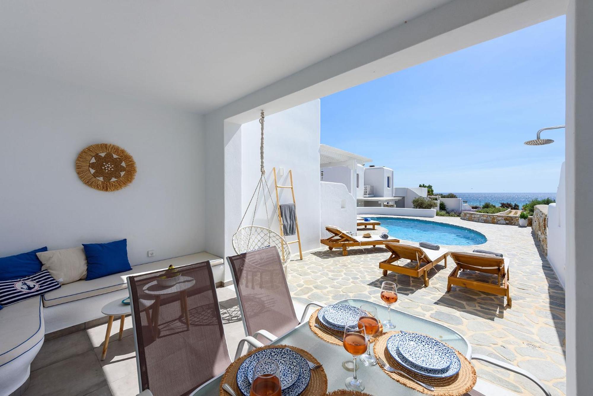 Kastrákion Helen Beach Front Luxury Villas מראה חיצוני תמונה